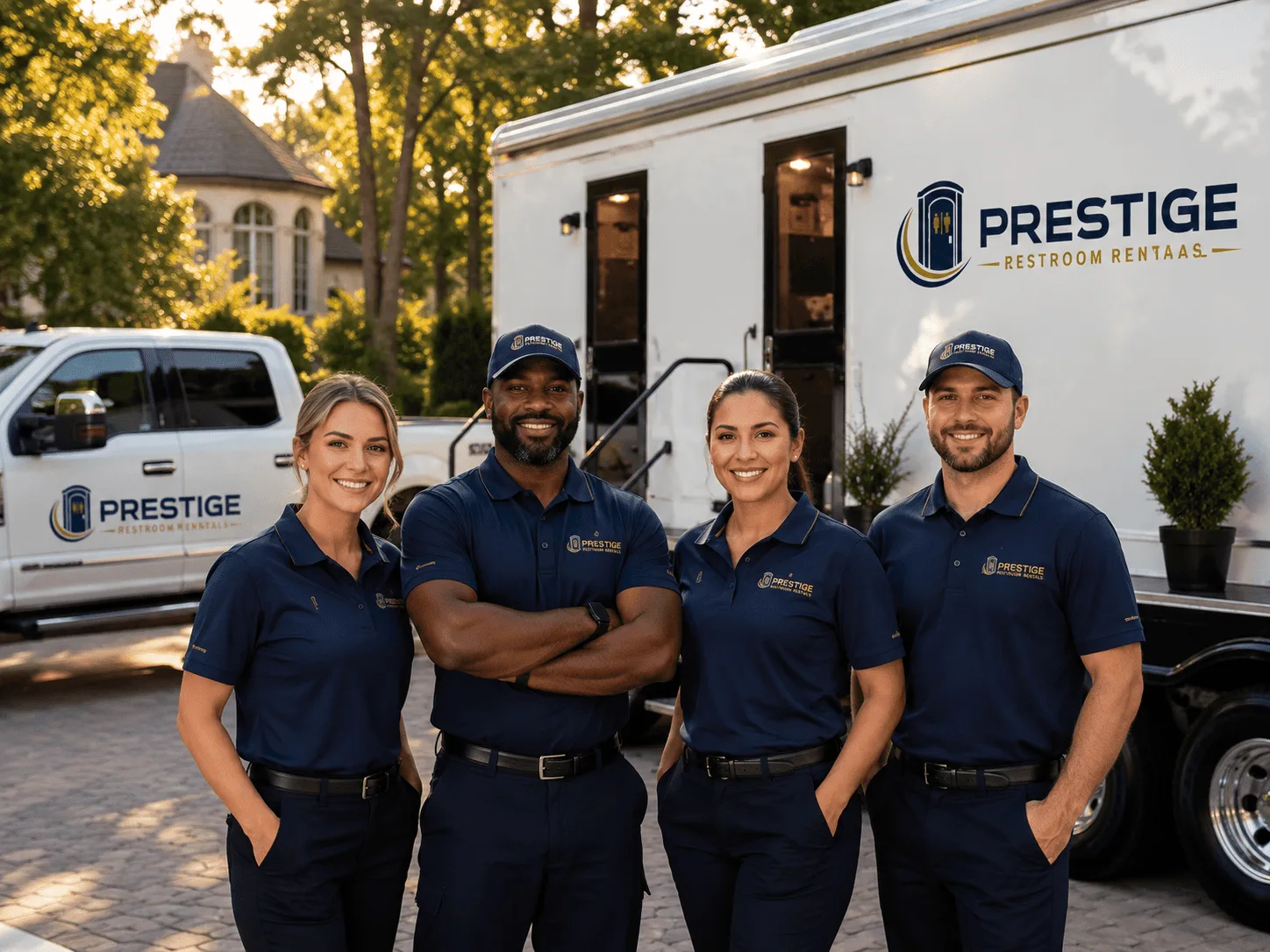 Trusted Luxury Portable Restrooms company in New River, VA